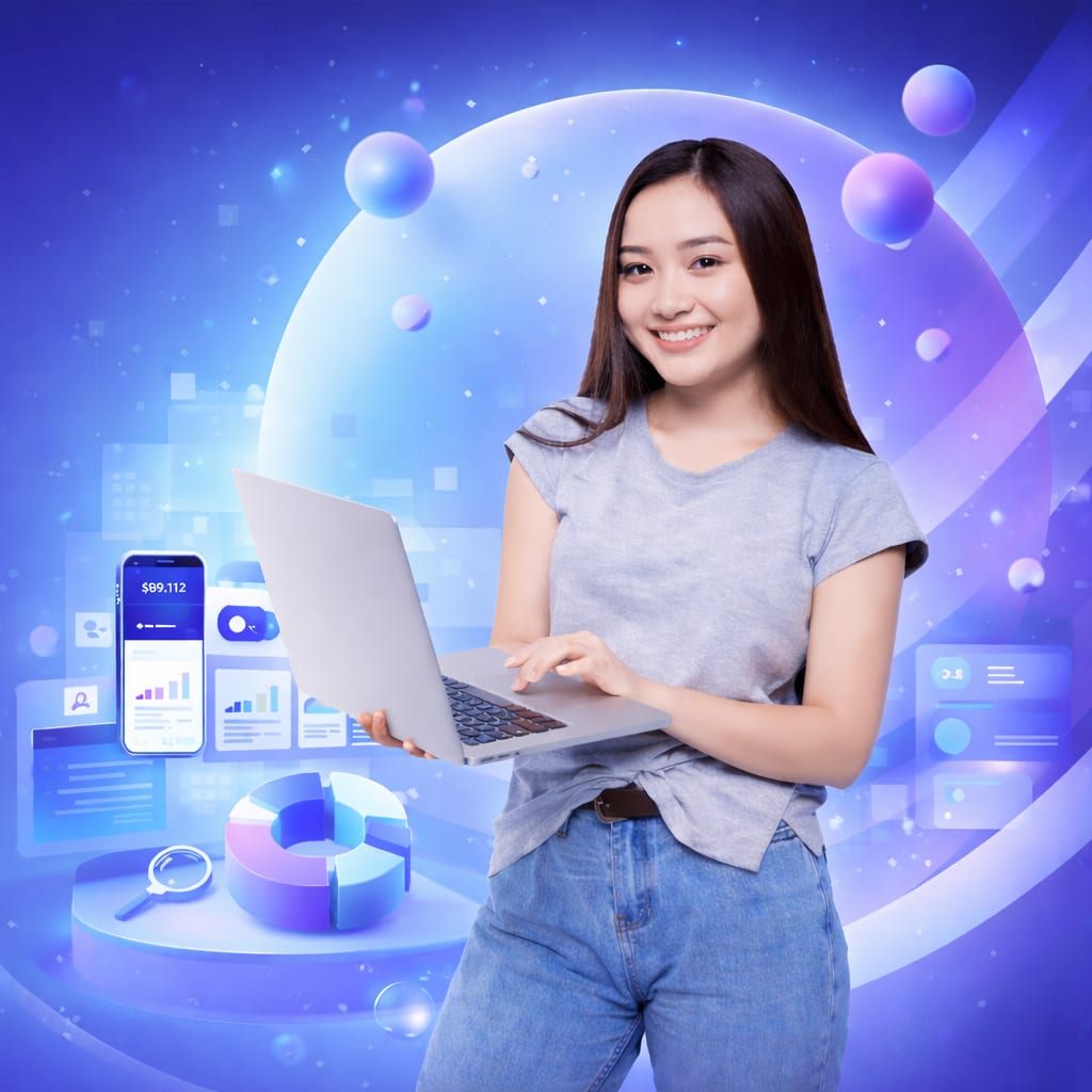 Tim GarapWeb bekerja di workspace modern